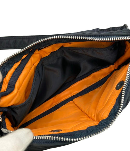 美品 PORTER 2way ショルダーバッグ 斜め掛け ポーチ タンカー メンズ ポーター