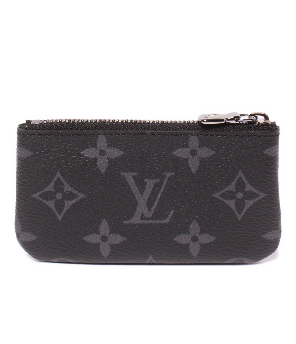 美品 LOUIS VUITTON コインケース キーリング付き ポシェット クレ モノグラム エクリプス リバース M80905 メンズ ルイ・ヴィトン