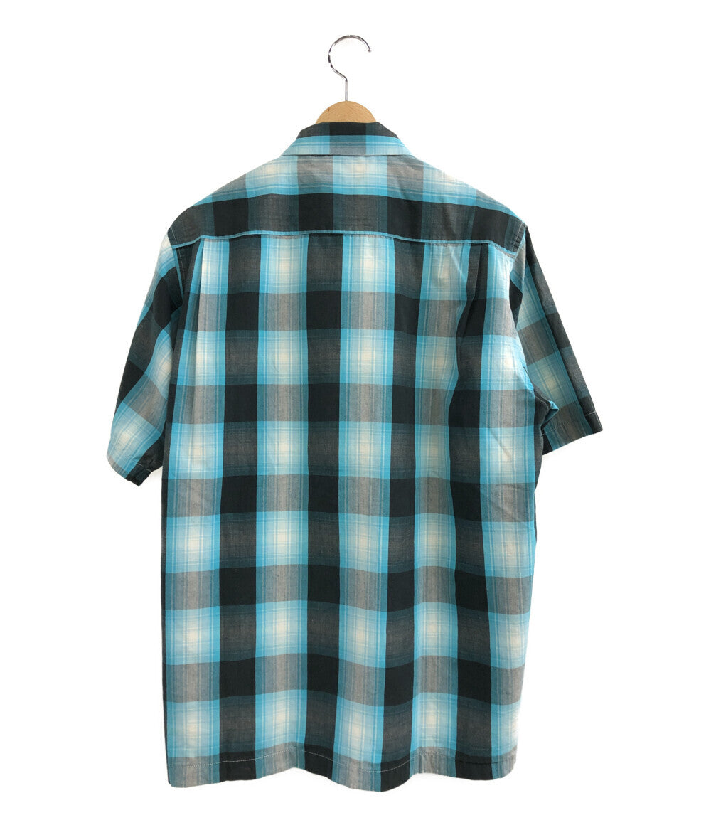 oldStussy チェック柄 半袖シャツ Mサイズ