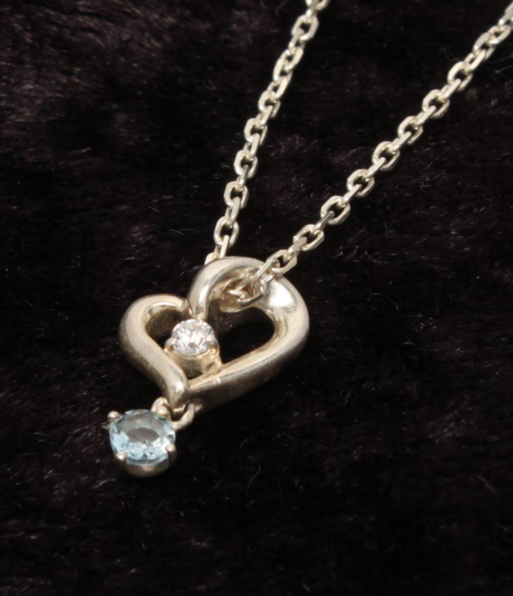 4℃ ネックレス SV ハートモチーフ レディース ヨンドシー
