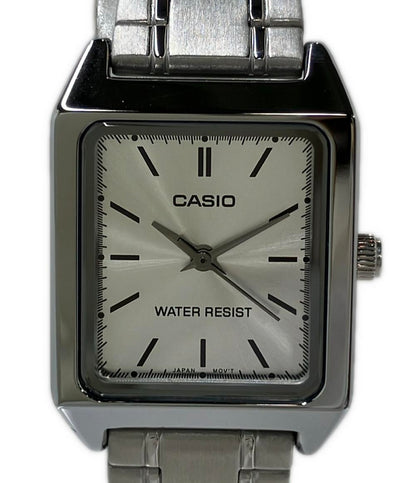 美品 CASIO 腕時計 クオーツ シルバー LTP-V007 レディース カシオ