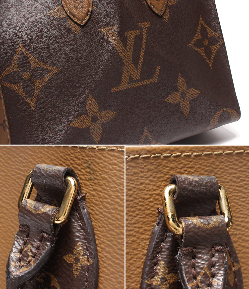 LOUIS VUITTON 2WAYハンドバッグ ショルダーバッグ 肩掛け オンザゴーMM モノグラム ジャイアント リバーズ M45321 レディース ルイ・ヴィトン