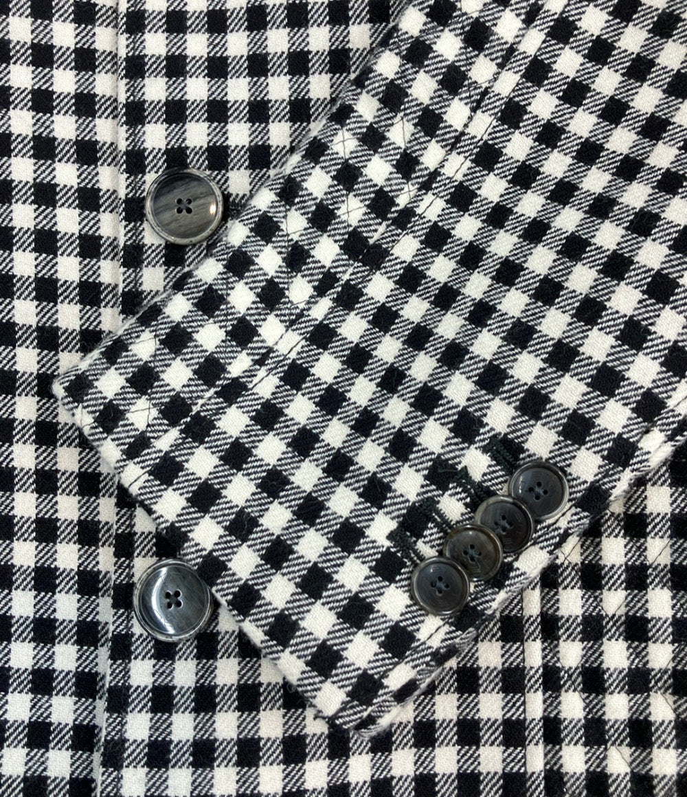 美品 ETRO ギンガムチェックチェスターコート メンズ SIZE 46 (M) エトロ