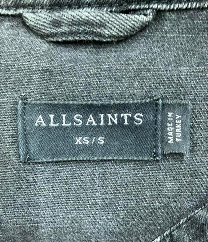 オールセインツ デニムジャケット ダメージ加工 レディース SIZE XS/S ALLSAINTS