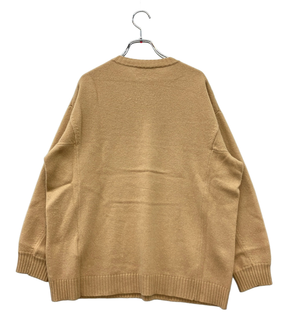MAX MARA 長袖ニット ウール カシミヤ ベージュ 1951 レディース SIZE S マックスマーラ