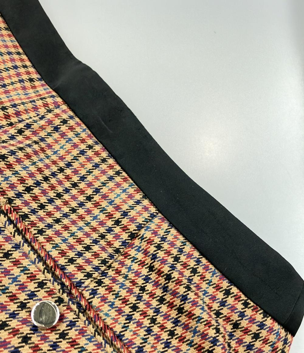 チノ チェック柄ロングパンツ レディース SIZE 38 (L) CINOH