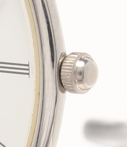LONGINES 腕時計 グランドクラシック クオーツ ホワイト L4.635.4 メンズ ロンジン