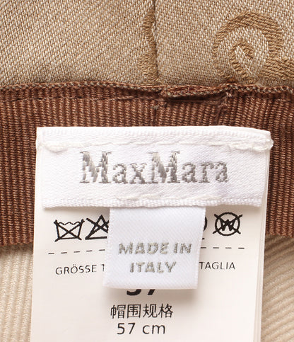 美品 MAX MARA バケットハット レディース SIZE 57 マックスマーラ
