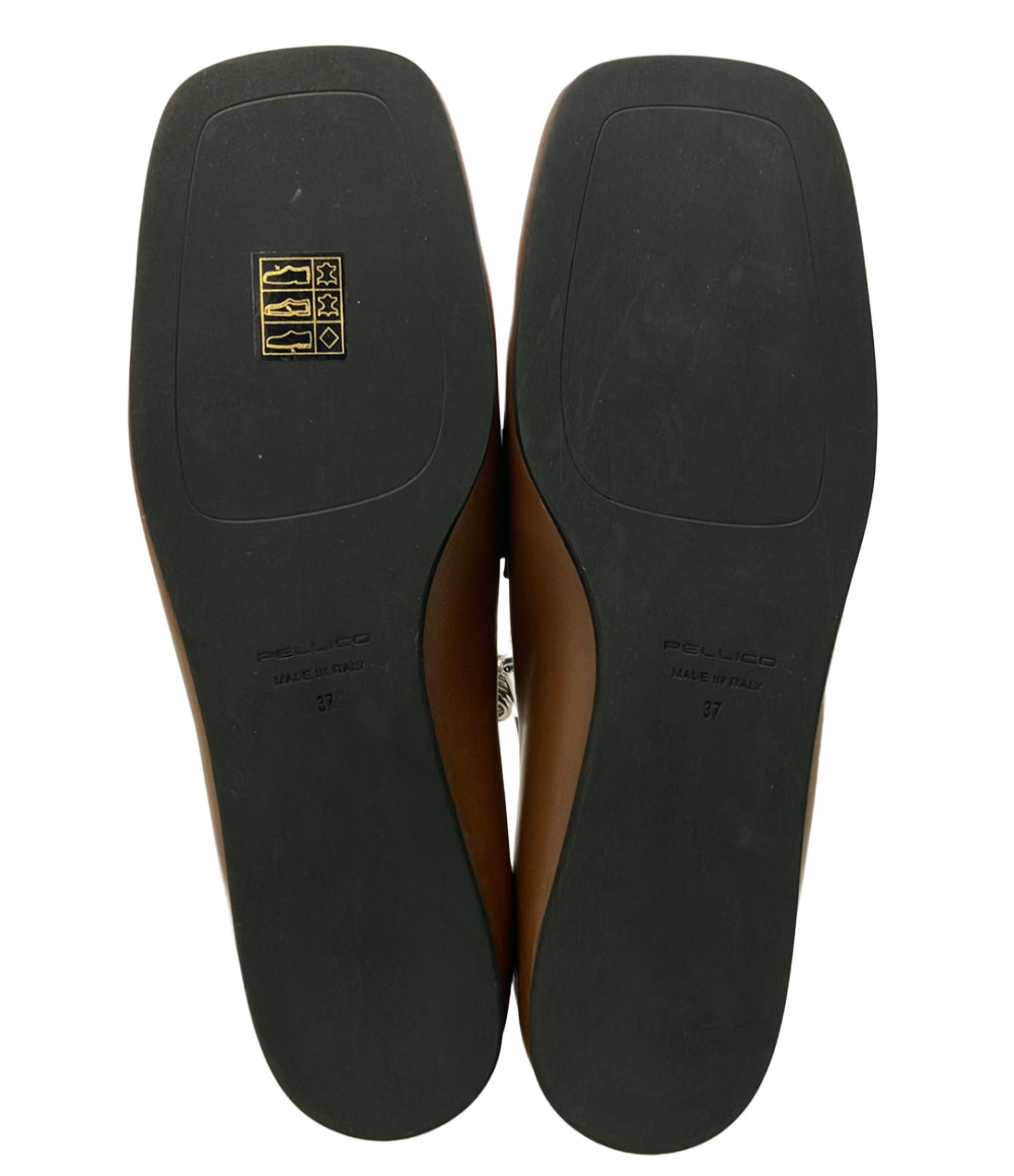 PELLICO スクエアトゥローファー レディース SIZE 37 (23.5cm) ペリーコ