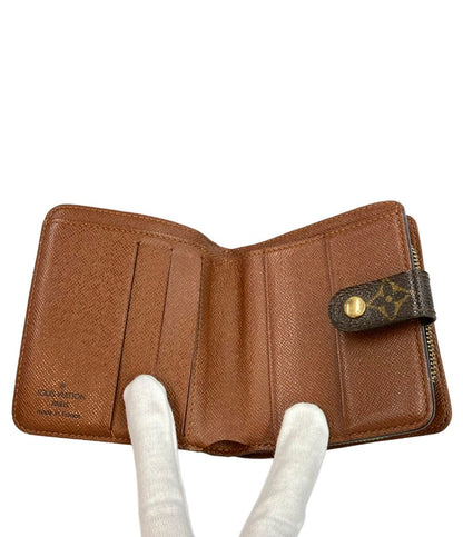 ルイ・ヴィトン 二つ折り財布 コンパクトジップ モノグラム M61667 レディース LOUIS VUITTON