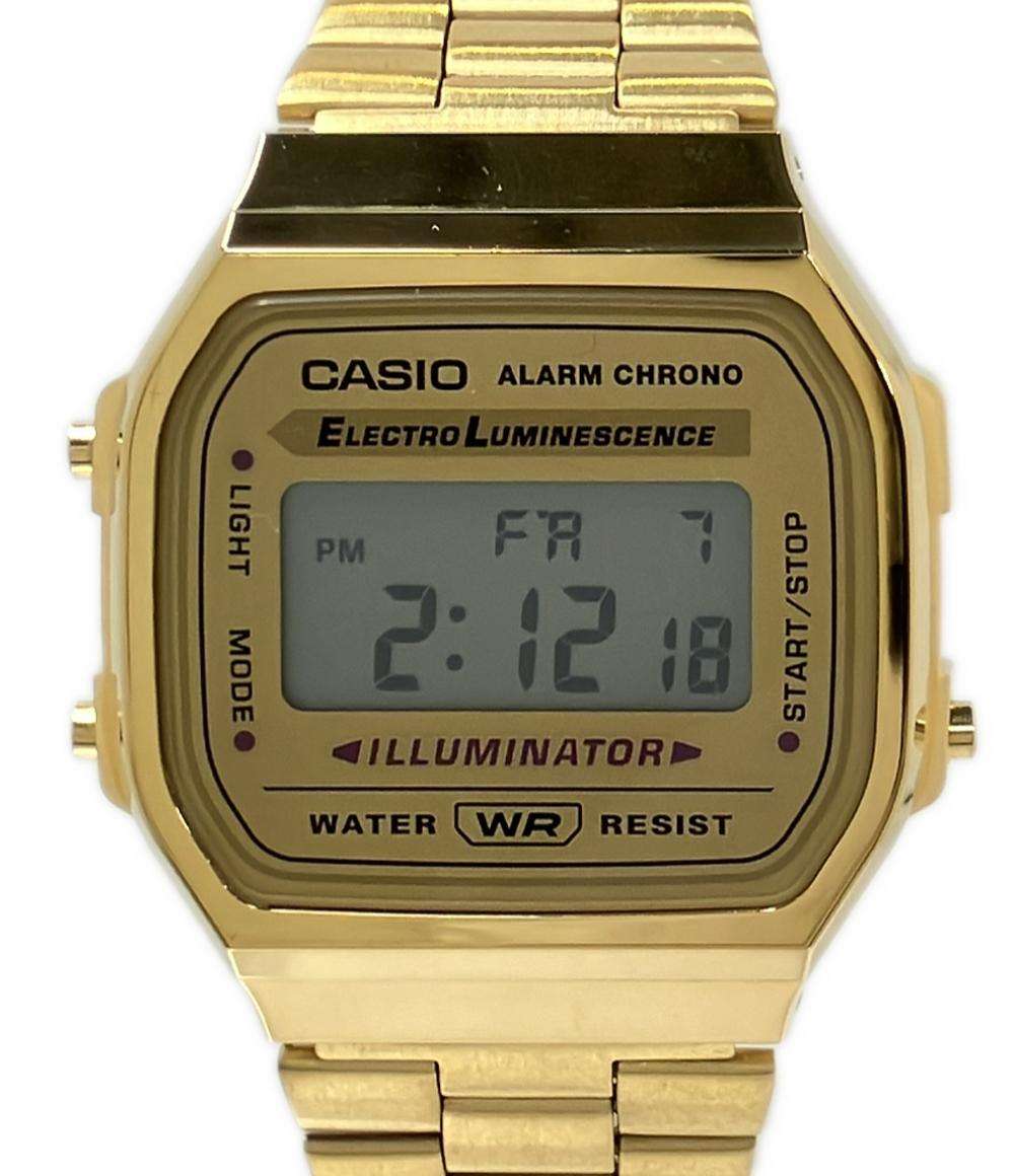 美品 CASIO 腕時計 チープカシオ クオーツ A168 メンズ レディース カシオ