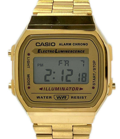 美品 CASIO 腕時計 チープカシオ クオーツ A168 メンズ レディース カシオ