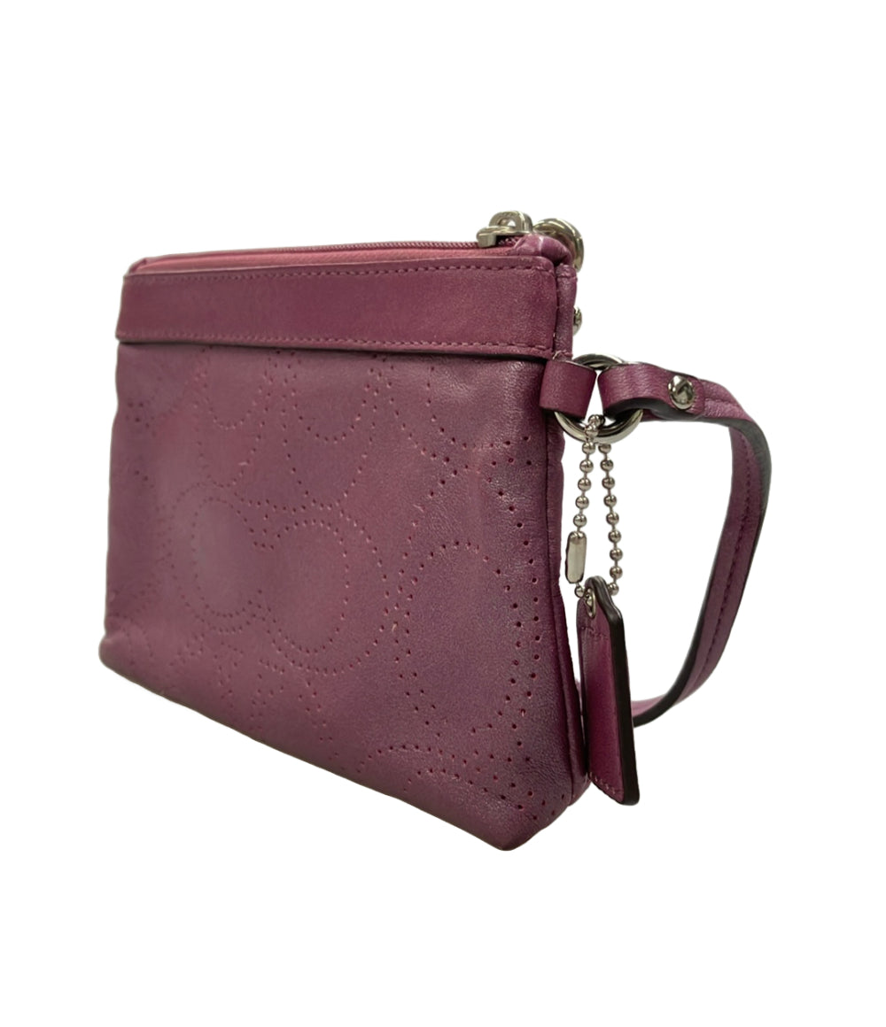 COACH ポーチ レザー レディース コーチ