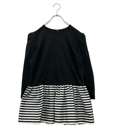 borders at balcony 長袖Tシャツ ウェア カットソー Tシャツ ショートスリーブ ペプラムTシャツ BD2211-2B-14 レディース SIZE 38 (S)