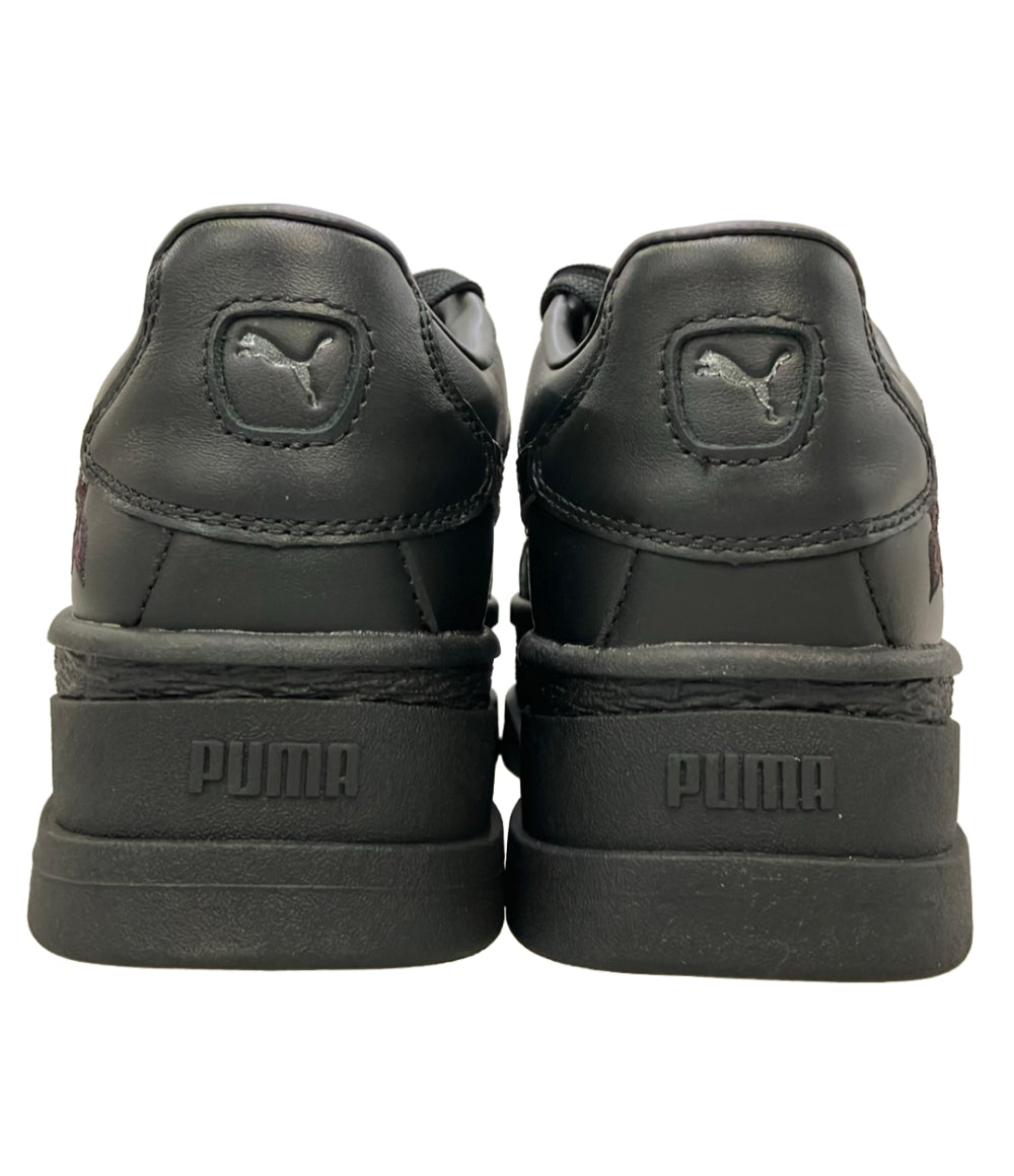 美品 PUMA ローカット厚底スニーカー リヴォ EMB 401145-01 レディース SIZE 24.0 プーマ