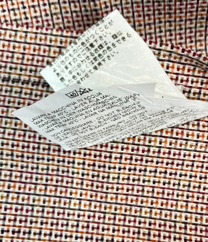 ETRO 長袖シャツ 赤白チェック柄 152-11451-3015 メンズ SIZE 41 (L) エトロ