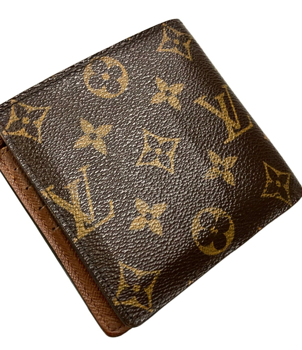 LOUIS VUITTON 二つ折り財布 ポルトフォイユ マルコ モノグラム M61675 メンズ ルイ・ヴィトン