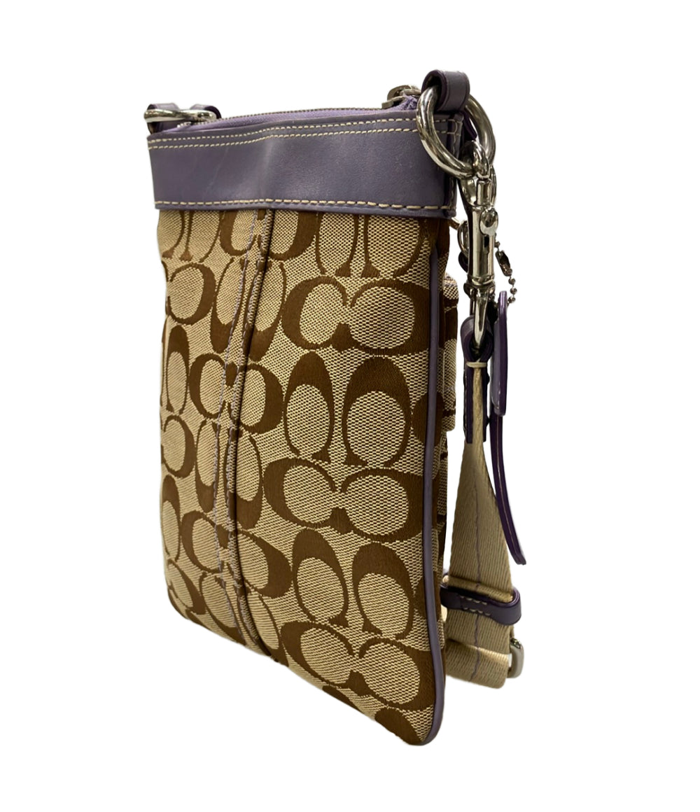 COACH ショルダーバッグ 斜め掛け シグネチャー 7082 レディース コーチ
