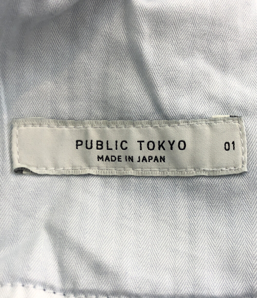 ピンタックデニムパンツ      レディース SIZE 1 (S) PUBLIC TOKYO