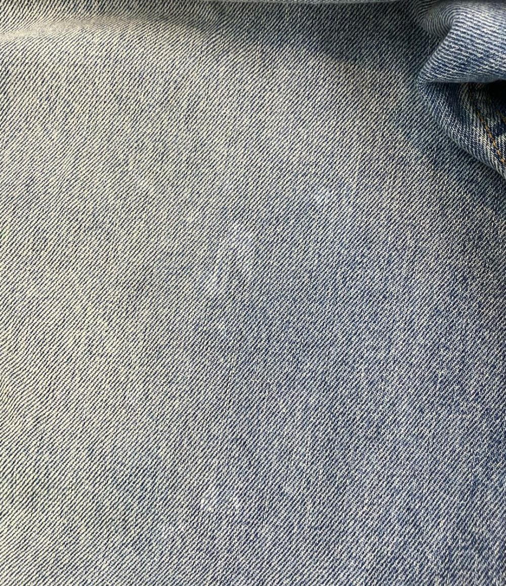 BALENCIAGA ワイドバギーデニムパンツ ダメージ加工 697886 レディース SIZE 24 (XL) バレンシアガ