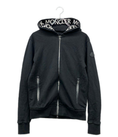 MONCLER マグリアカーディガン ロゴスウェット ジップアップパーカー F20918G78500 メンズ SIZE S モンクレール