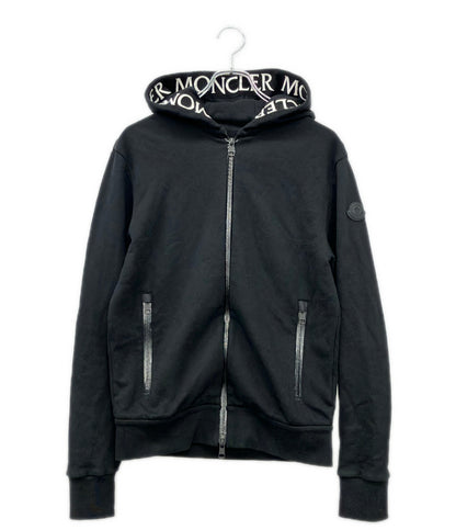 MONCLER マグリアカーディガン ロゴスウェット ジップアップパーカー F20918G78500 メンズ SIZE S モンクレール