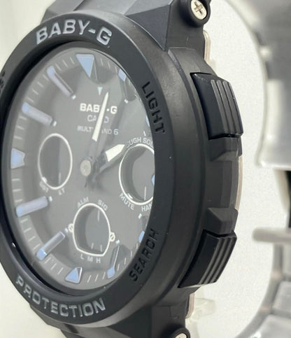 美品 CASIO 腕時計 Baby-G ソーラー ブラック BGA-2500 レディース カシオ