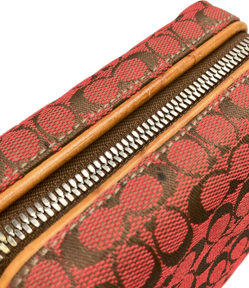 COACH ポーチ ミニシグネチャー レディース コーチ