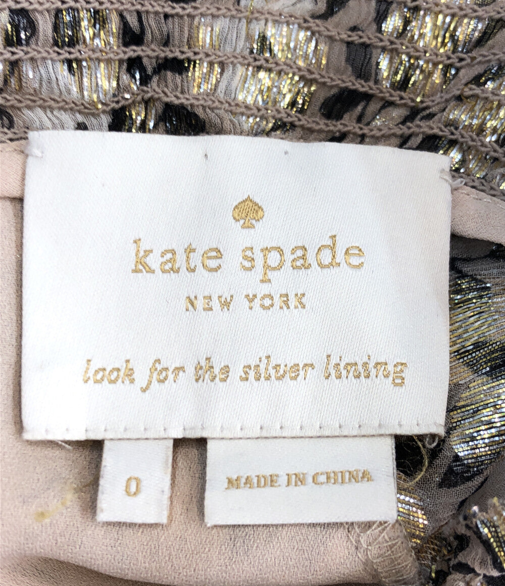 ケイトスペード  半袖ワンピース      レディース  (XS以下) kate spade