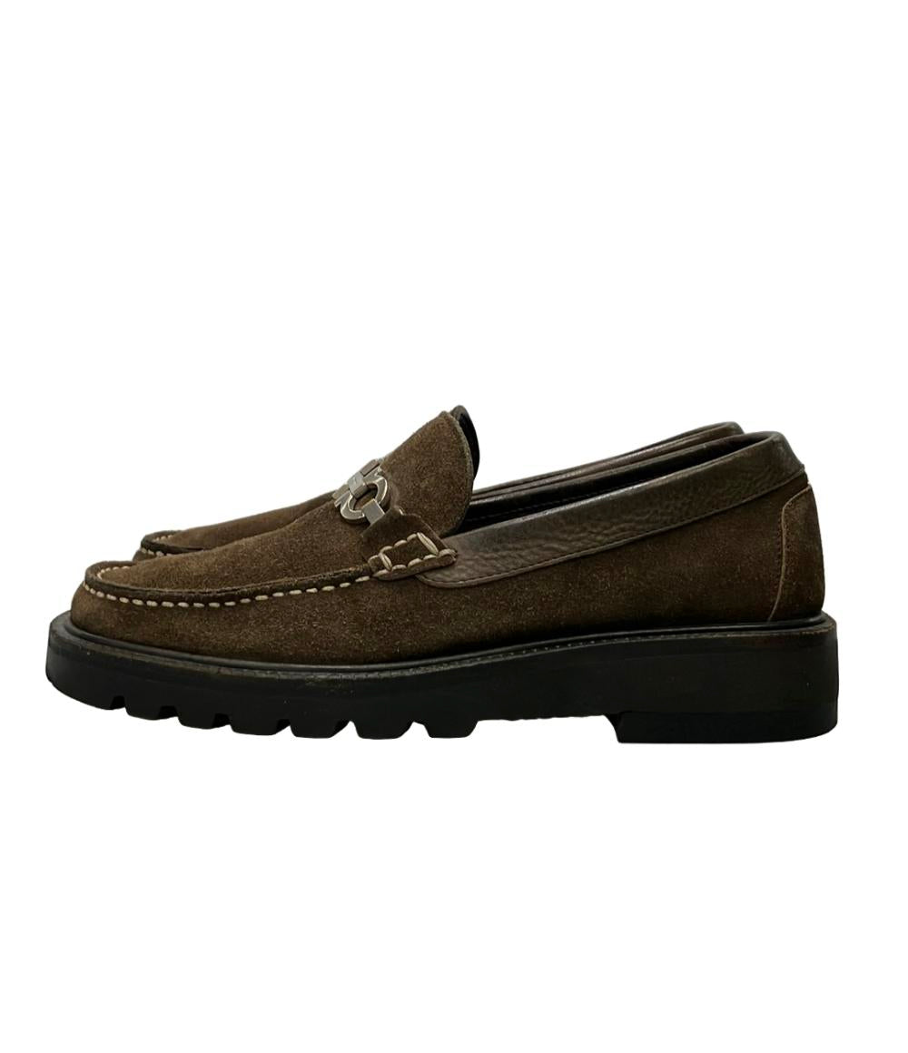 Salvatore Ferragamo ローファー スウェード ガンチーニ UR41174