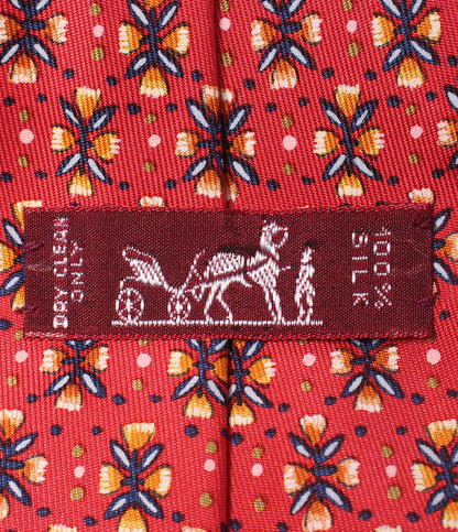 美品 HERMES ネクタイ シルク100% メンズ エルメス