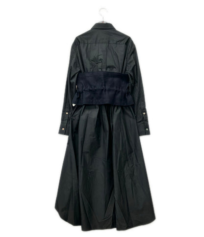 Sacai ドッキング ビスチェ シャツワンピース 19-04728 レディース SIZE 1 サカイ