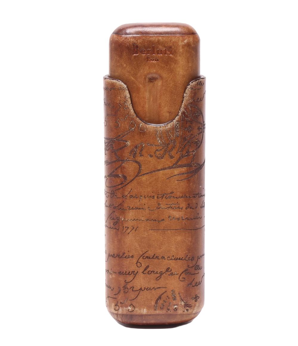 ベルルッティ シガーケース スクリット2 レザー カリグラフィ メンズ Berluti