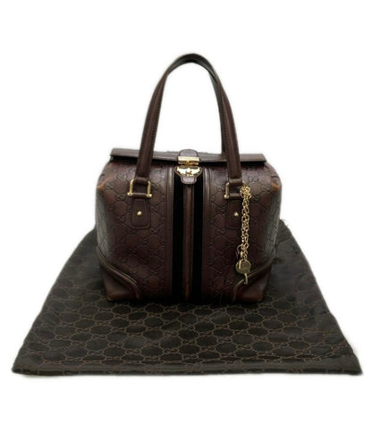 GUCCI ハンドバッグ ミニボストンバッグ ゴールド金具 グッチシマ 146002 001998 レディース グッチ
