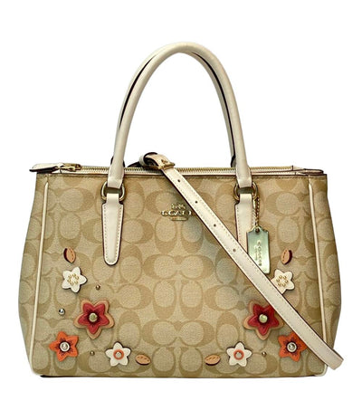 コーチ 2WAY ハンドバッグ ショルダーバッグ 斜め掛け シグネチャー F73669 レディース COACH