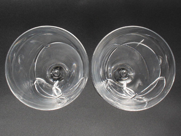美品 WEDGWOOD ワイングラス 2点セット ペア ヴェラ ウォン ウエッジウッド