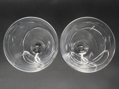 美品 WEDGWOOD ワイングラス 2点セット ペア ヴェラ ウォン ウエッジウッド