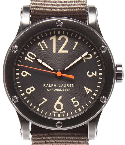 RALPH LAUREN 腕時計 サファリ RL67 クロノメーター 自動巻き ブラック RLR0250900 メンズ ラルフローレン
