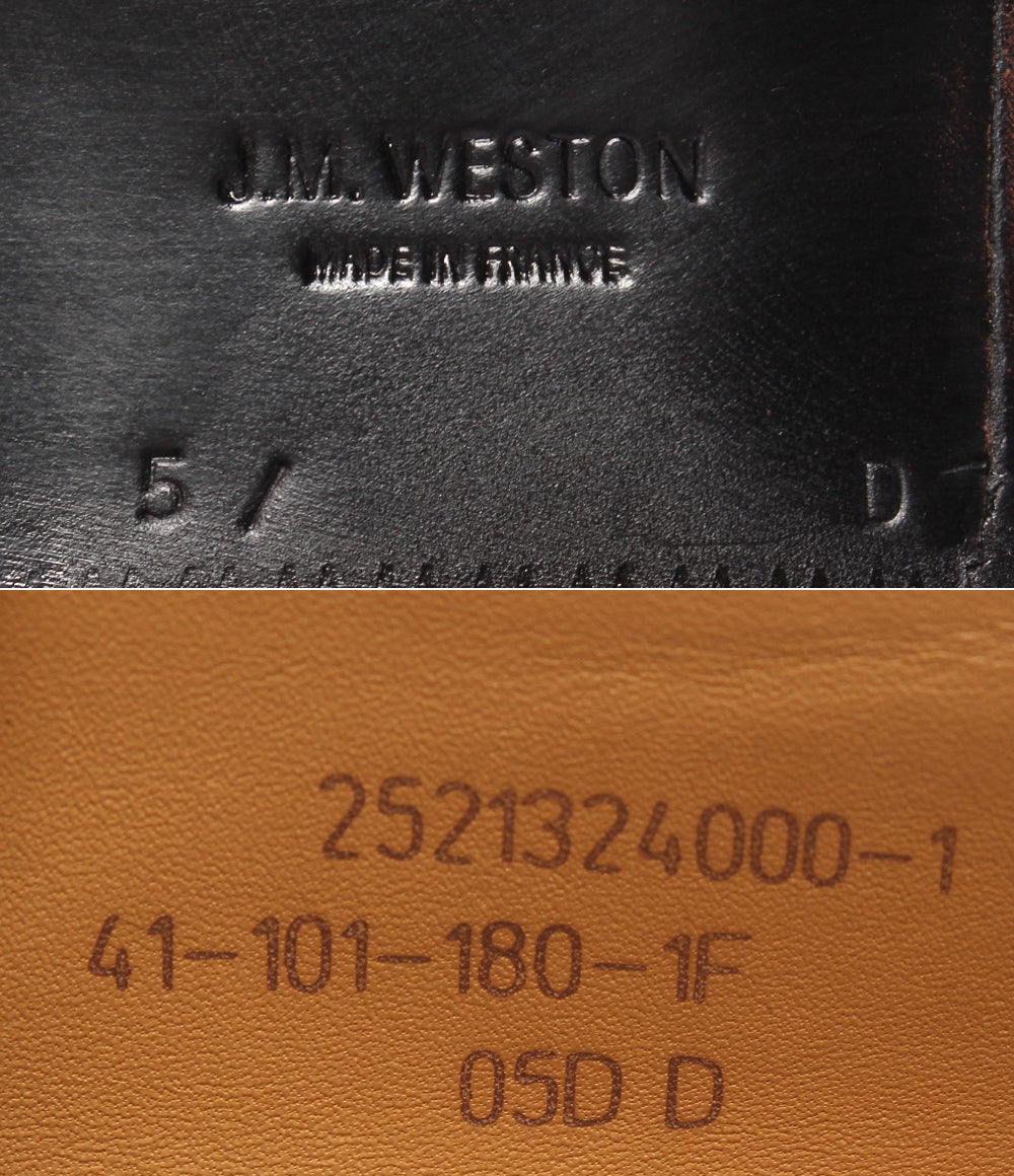 J.M WESTON ローファー 180シグニチャーローファー 41-101-180-1F メンズ SIZE 5 D (25cm) ジェイエムウエストン