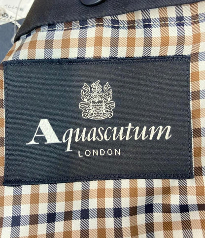 Aquascutum トレンチコート Aライン ダブルブレスト タグ ライナー付き 5000151100 レディース SIZE 6 (S) アクアスキュータム