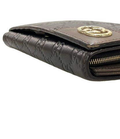 訳あり GUCCI 長財布 レザー グッチシマ 204836 493075 レディース グッチ