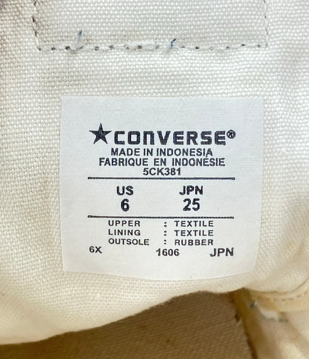 CONVERSE ローカットスニーカー ALL STAR SPANGLE HL OX 5CK381 レディース SIZE 25.0 コンバース