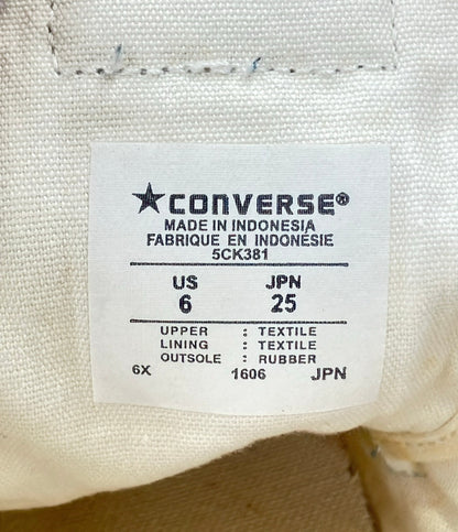 CONVERSE ローカットスニーカー ALL STAR SPANGLE HL OX 5CK381 レディース SIZE 25.0 コンバース
