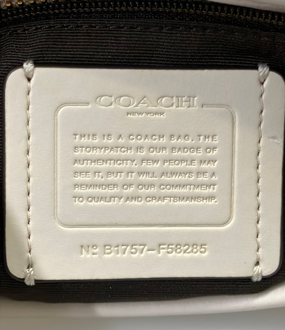 美品 COACH ショルダーバッグ シグネチャー F58285 レディース コーチ