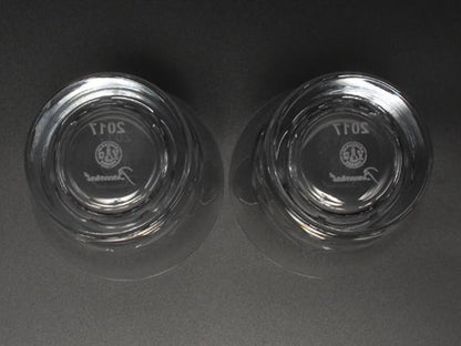 美品 Baccarat イヤータンブラー グラス 2点セット ペア 2017 ルチア バカラ