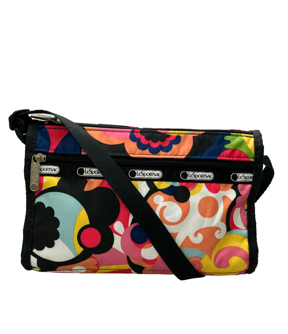 美品 LeSportsac ショルダーバッグ 斜め掛け レディース レスポートサック
