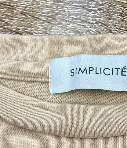 シンプリシテェ 長袖Tシャツ レディース SIMPLICITE