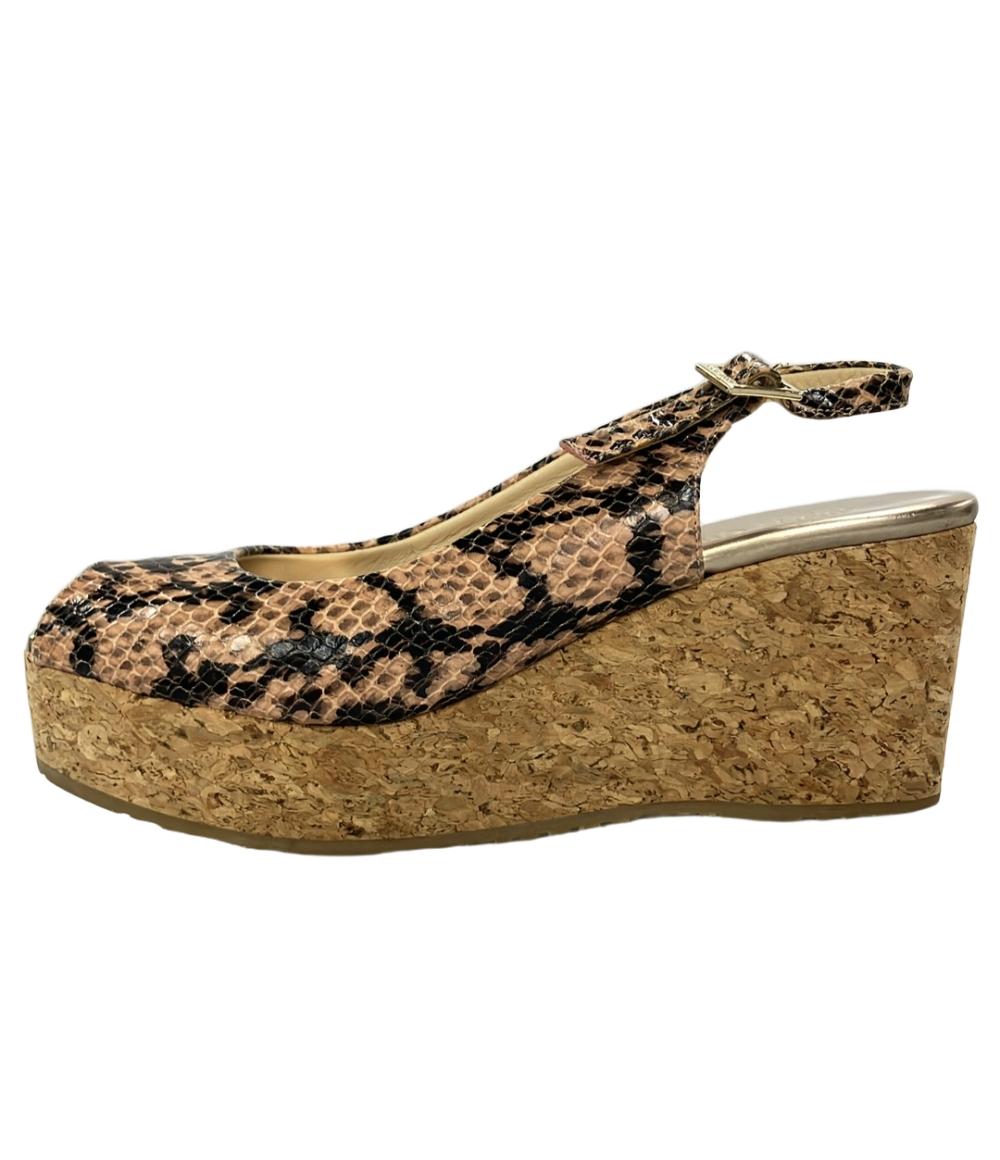 ジミーチュウ ウェッジソールサンダル レディース SIZE 38 (XL) Jimmy Choo