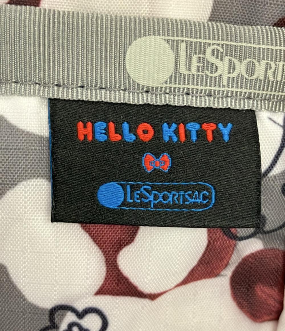 レスポートサック ハローキティ ショルダーバッグ 斜め掛け 総柄 レディース LeSportsac HELLO KITTY