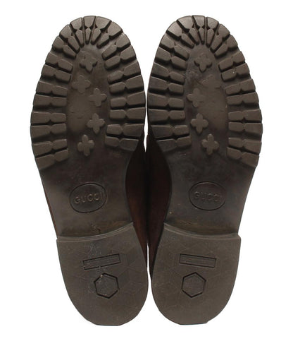 グッチ ローファー ショートブーツ ホースビット 114 0067 メンズ SIZE 40 1/2 (S) GUCCI